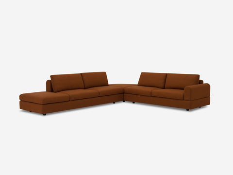 Stage Moon Contemporary Curved Modular Sectional Sofa