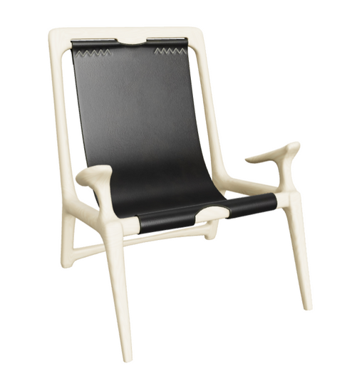 Soft Scandinavian Butterfly Lounge Chair with Upholstered Design