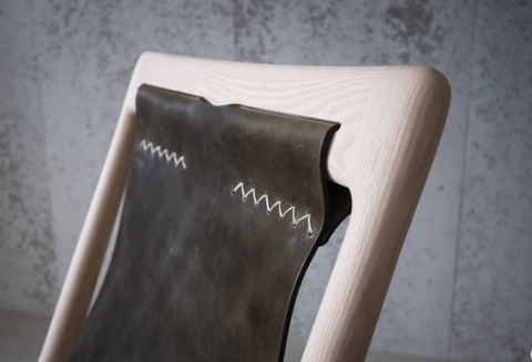 Soft Scandinavian Butterfly Lounge Chair with Upholstered Design