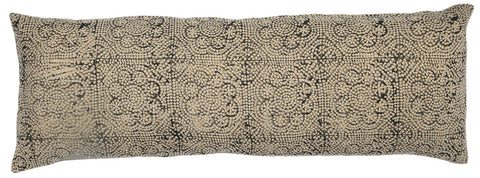 Filling Spaces Artful Traditionalist Bohemian Embroidered Accent Throw Pillow - 18 x 18 - 20 x 20 - 22 x 22 - 24 x 24 - 26X 26 - 14 x 20 - 14 x 40 - 18 x 40 - 16 x 50