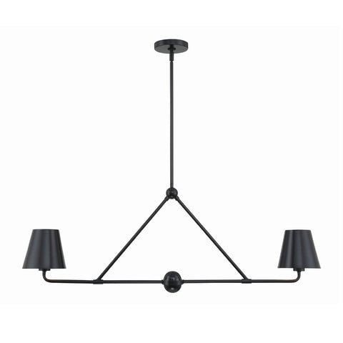 Xavier Modern Stick Chandelier Ceiling Light