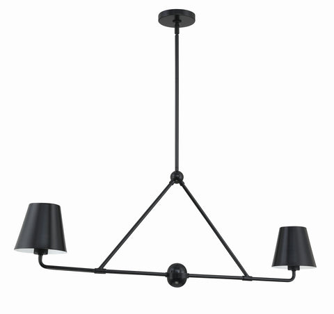 Xavier Modern Stick Chandelier Ceiling Light