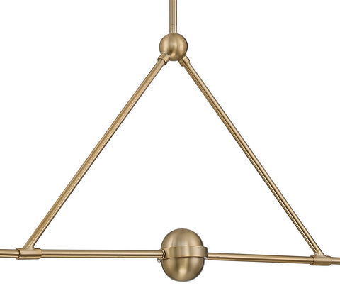 Xavier Modern Stick Chandelier Ceiling Light