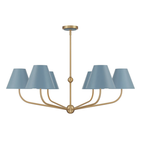 Xavier Ambient Contemporary Candelabra Chandelier