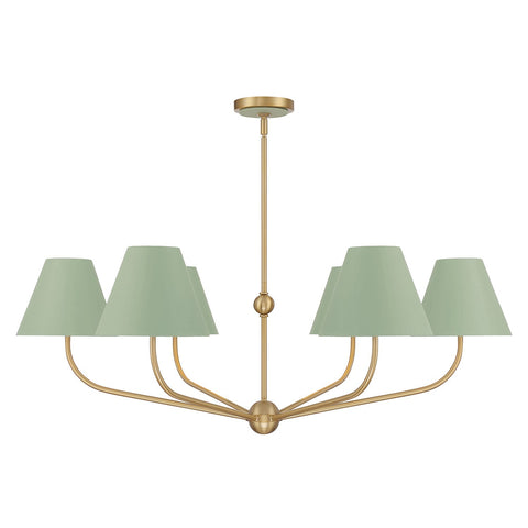 Xavier Ambient Contemporary Candelabra Chandelier