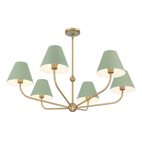 Xavier Ambient Contemporary Candelabra Chandelier