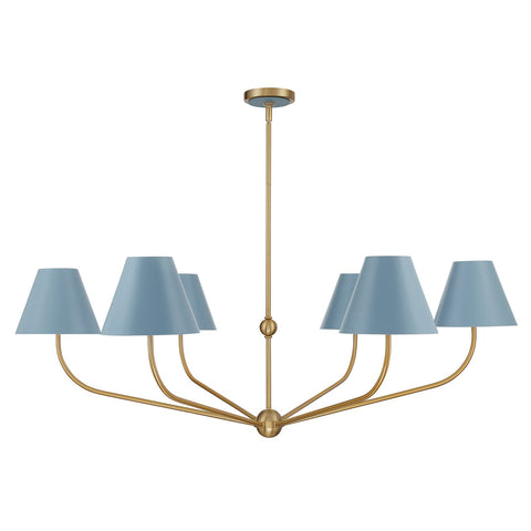 Xavier Ambient Contemporary Candelabra Chandelier