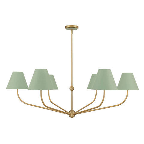 Xavier Ambient Contemporary Candelabra Chandelier
