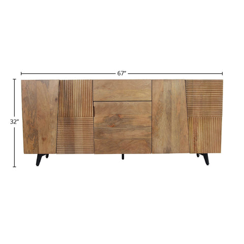 Peyton One-of-a-kind Mid Century Sideboard Cabinet
