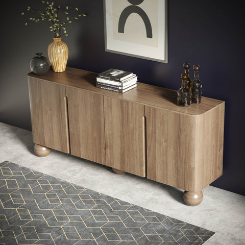 Contemporary Scandinavian Sideboard Cabinet