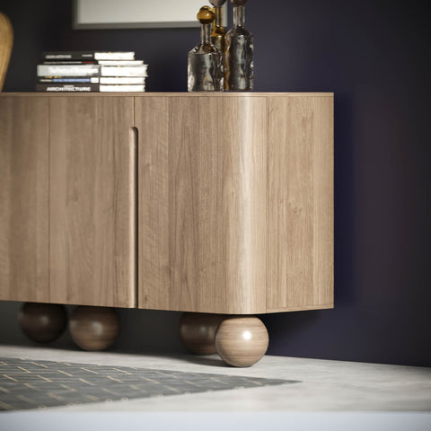 Contemporary Scandinavian Sideboard Cabinet