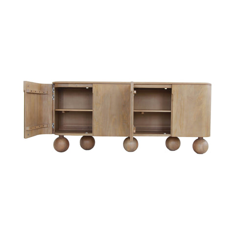 Contemporary Scandinavian Sideboard Cabinet