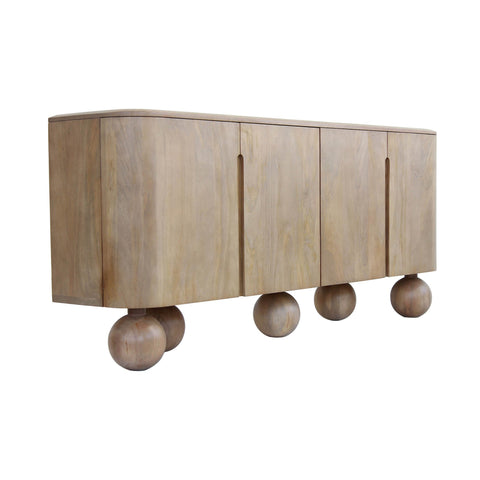 Contemporary Scandinavian Sideboard Cabinet