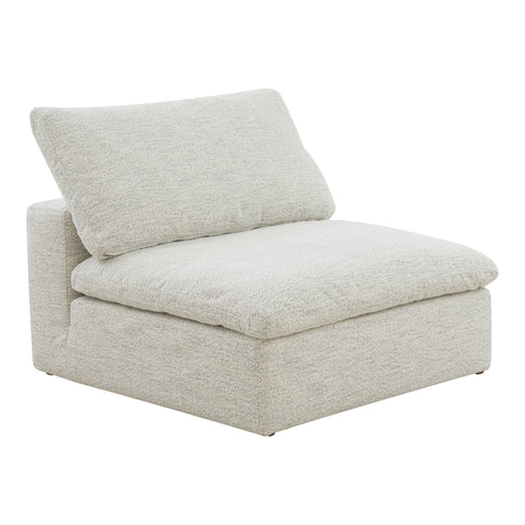 Timeless Minimalist Slipper Lounge Chair with Fixed Cushion
