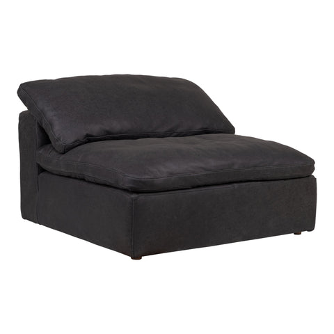 Timeless Minimalist Slipper Lounge Chair with Removable Cushions