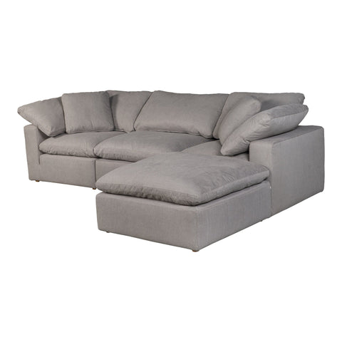 Timeless Minimalist Contemporary L-Shape Modular Sofa