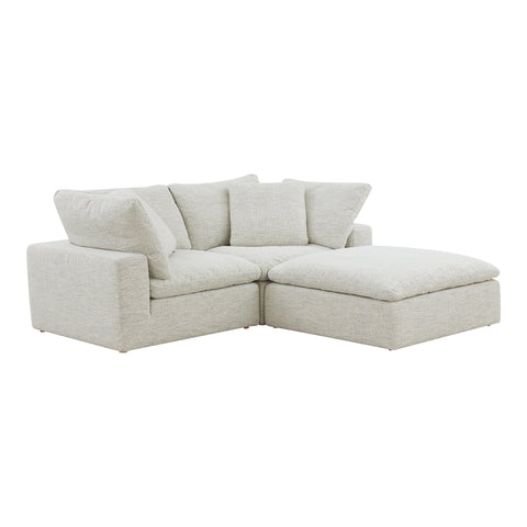 Timeless Minimalist Clay Chaise Sectional for Contemporary Living Rooms