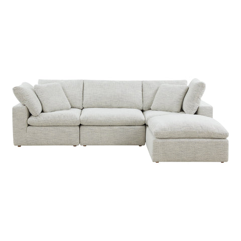 Soft Scandinavian Terra L-Shape Modular Sofa with Cushions