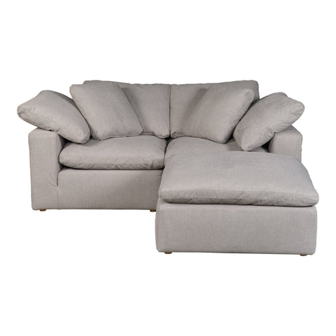Terra Soft Scandinavian Modular Sectional with Feather Cushions