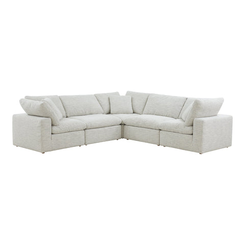 Soft Scandinavian Terra Modular Sofa with Loose Cushioned Seats