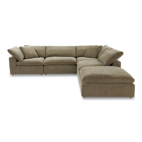 Dream Terra Timeless Minimalist Contemporary L-Shape Modular Sofa