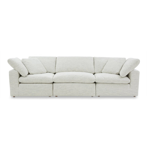 Timeless Minimalist Contemporary Terra Boucle Modular Sofa