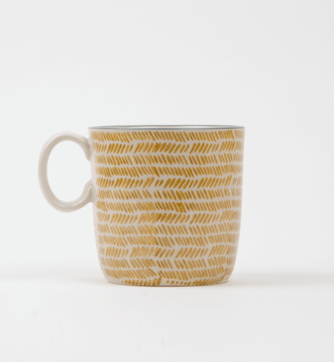 Everyday Traditional Stoneware Mug with Matte Finish