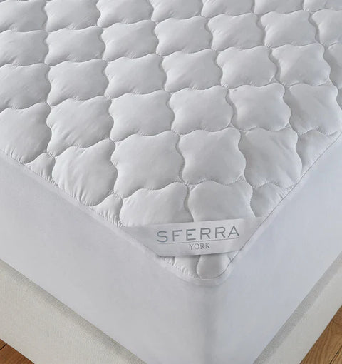 Modern Box Stitched Comfortable Mattress Topper