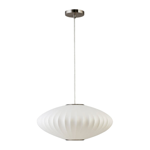 Ambient Lys Mid Century Fluted Oval Pendant Light