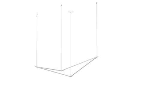 Z-bar Modern Ambient Pendant Light with Adjustable Head