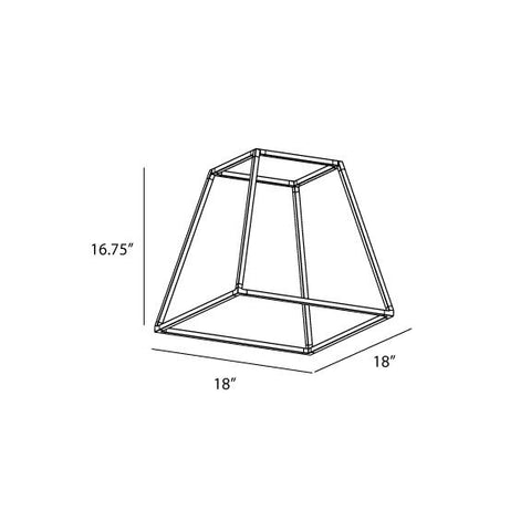 Z-bar Modern Adjustable Head Pendant Light