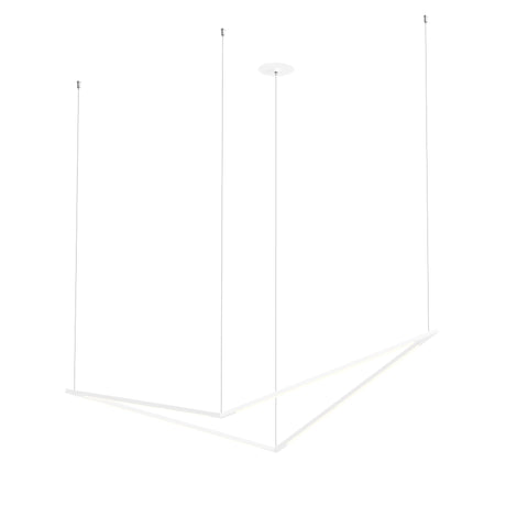 Z-bar Ambient Modern Pendant Light with Adjustable Head