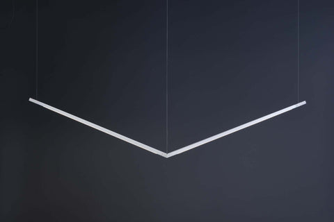 Z-bar Ambient Modern Pendant Light with Adjustable Head