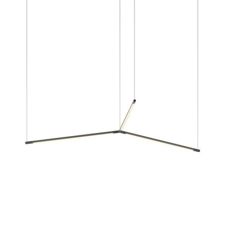 Z-bar Ambient Minimalist Pendant Light with Adjustable Head