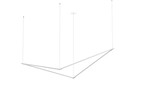 Z-bar Modern Ambient Pendant Light with Adjustable Head