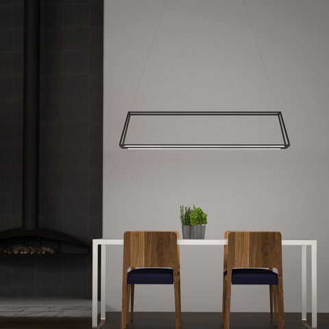 Z-bar Minimalist Pendant Light for Modern Interiors