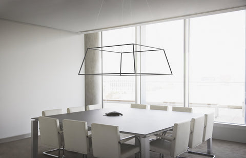 Z-bar Modern Adjustable Head Pendant Light