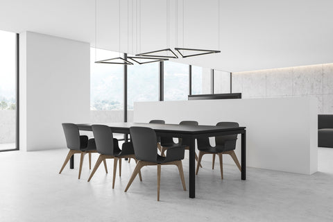 Z-bar Minimalist Triangular Pendant Light
