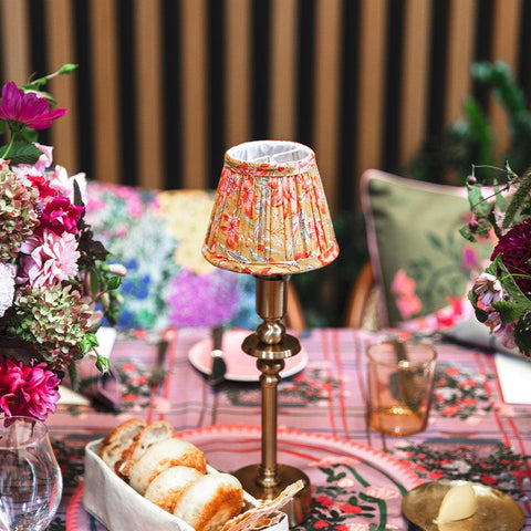 Accent Bohemian Handcrafted Pleated Lamp Shade