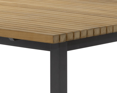 Nature-Driven Modernist Extendable Rectangle Dining Table