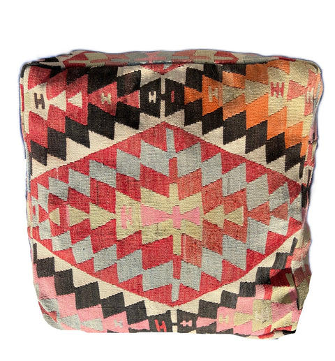Artful Traditionalist Bohemian Handwoven Pillow Cover