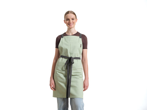 Pinafore Stripe Adjustable Crossback Apron