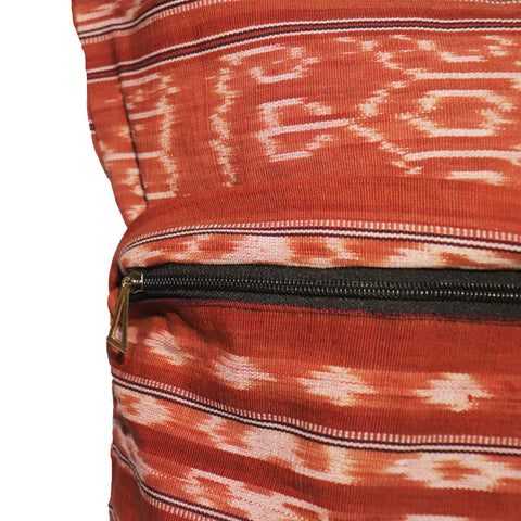 Powered by People Artful Traditionalist Bohemian Square Pillow Cover with Zipper - 20 x 20