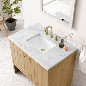 James Martin Furniture Hudson Contemporary Freestanding Bathroom Vanity