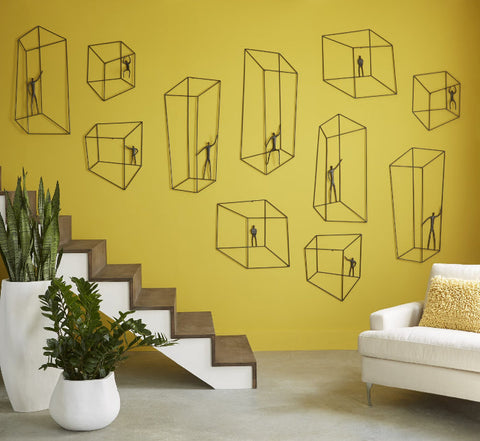 Perspective Wall Art Modern Three-dimensional Wall Sculpture