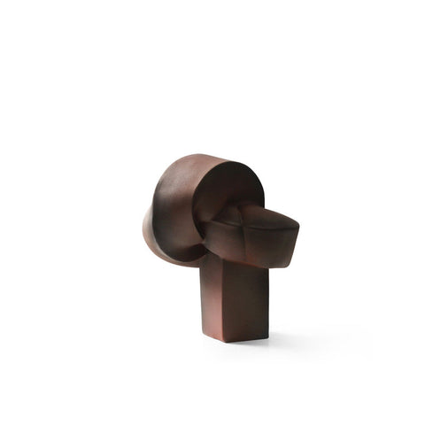 Decorating Essentials Modern Sculpture Vase in Matte Ceramic