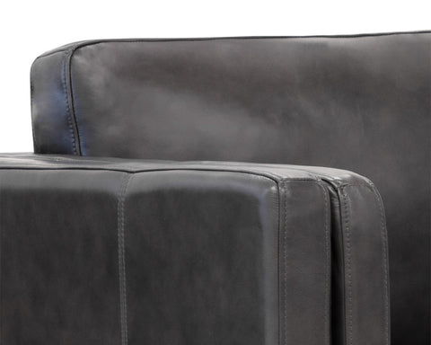 Richmond Modern Leather Standard Sofa