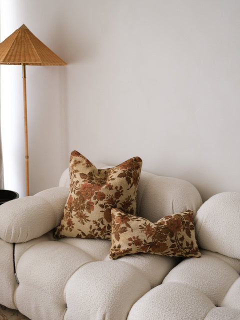 Powered by People Artful Traditionalist Vintage Reversible Pillow Cover - 12 x 20 - 18 x 18 - 22 x 22