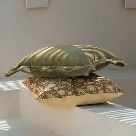 Powered by People Artful Traditionalist Bohemian Handcrafted Pillow Cover - 20 x 20