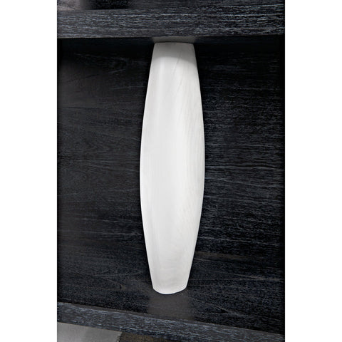 Modern Standard Bookshelf Solid Wood